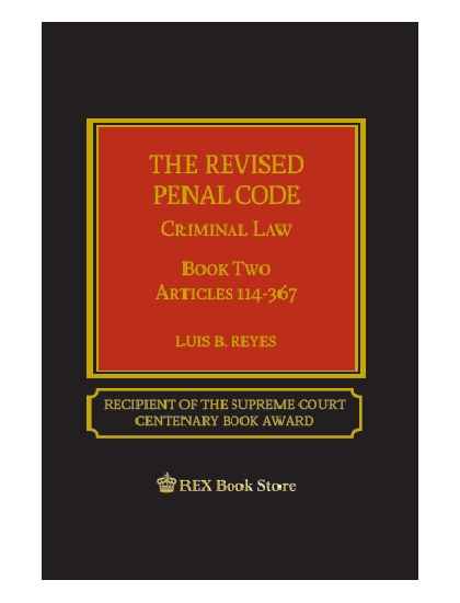 criminal law book 2 essay